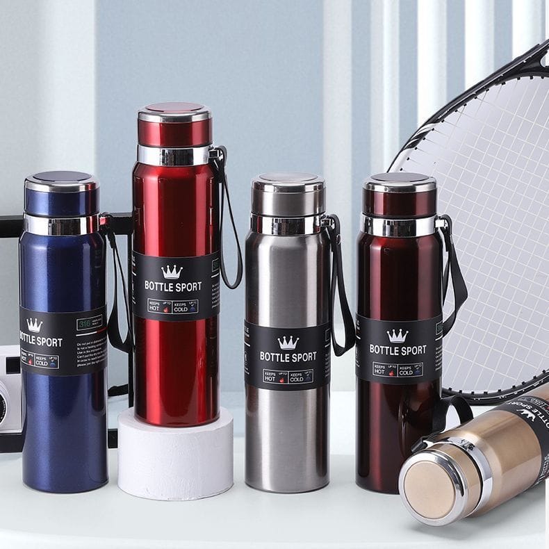 800ml SUS 304 Stainless Steel Vacuum Insulated Thermal Flask Bottle