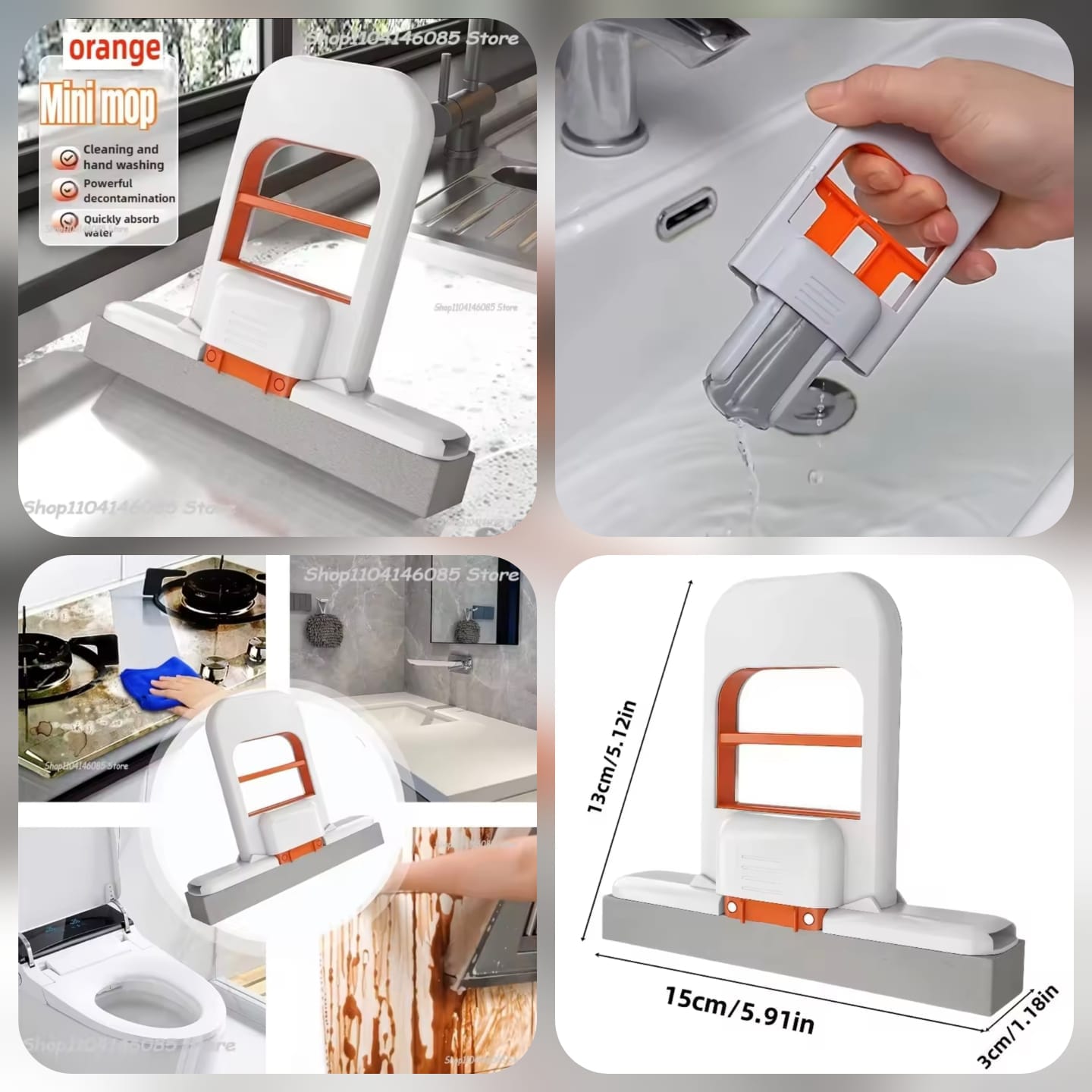 Foldable Desktop Mop Mini