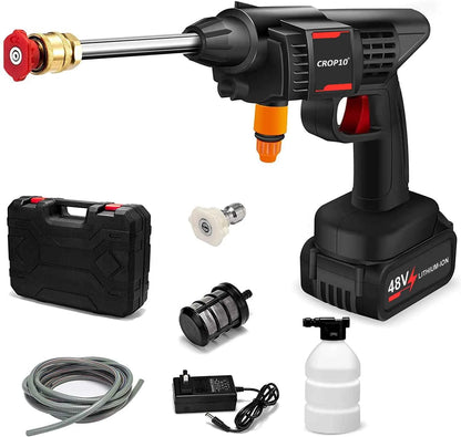 48V Cordless High-Pressure Water Washer Gun Set