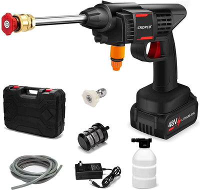 48V Cordless High-Pressure Water Washer Gun Set