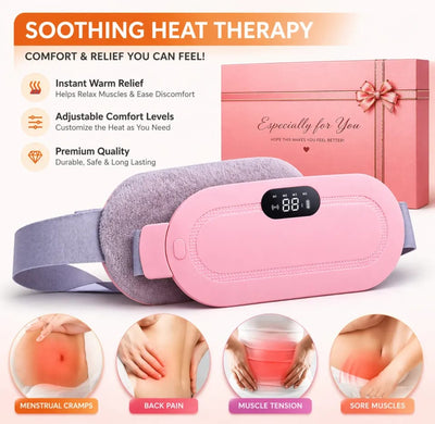 Smart Menstrual Heating Pad & Waist Pain Relief Massager