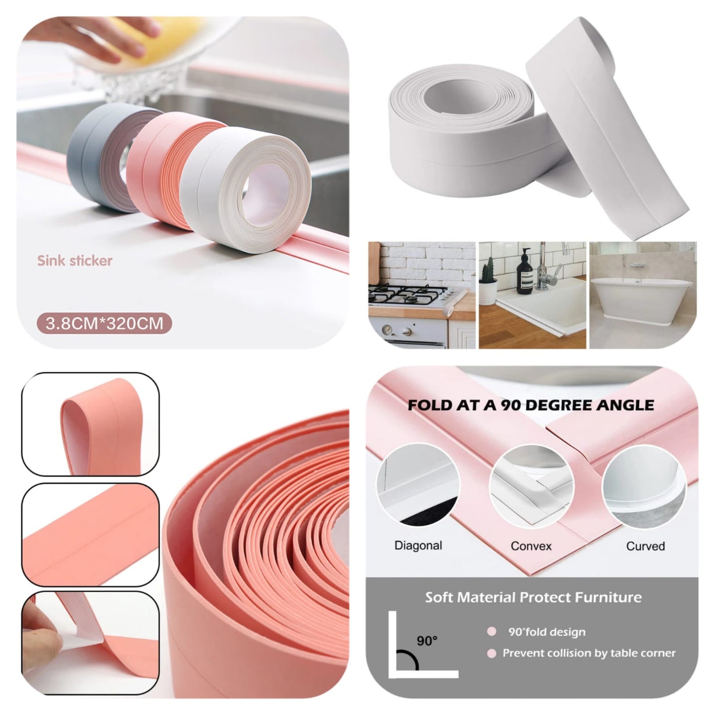 Fodlon Waterproof Sealing Tape 3.2m × 3.8cm